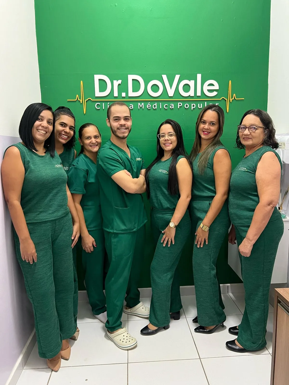 Ambiente acolhedor da clínica