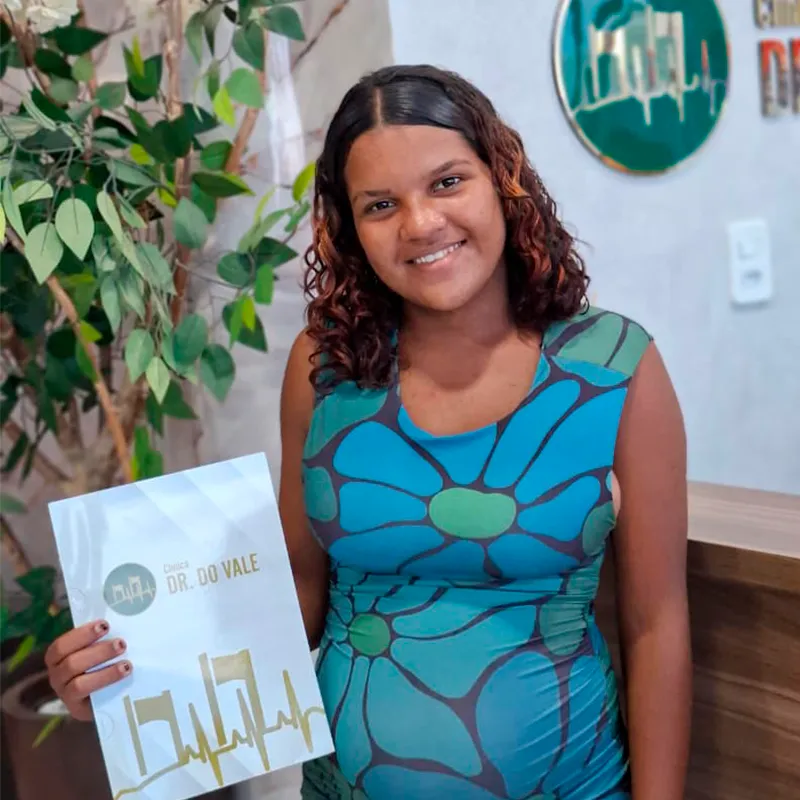 Paciente aliviada e acolhida